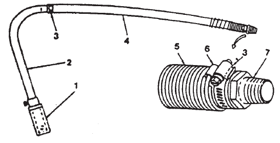 PowrTwin 5500 Syphon Hose Assembly